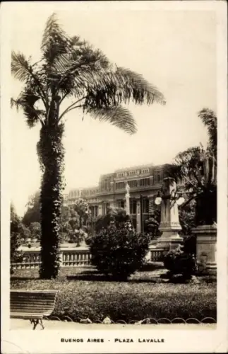 Ak Buenos Aires Argentinien, Plaza Lavalle