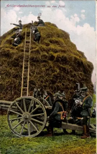 Ak Artilleriebeobachtungsposten vor dem Feind, I. WK