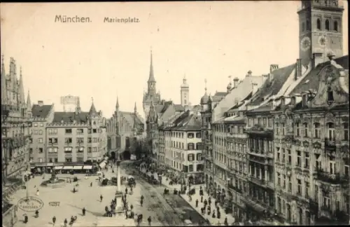 Ak München, Marienplatz