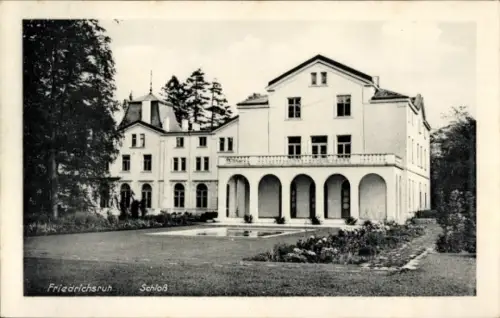 Ak Friedrichsruh Aumühle im Herzogtum Lauenburg, Schloss