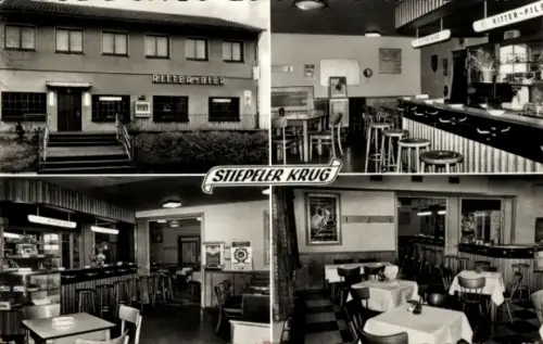 Ak Stiepel Bochum im Ruhrgebiet, Hotel-Gaststätte Stiepeler Krug