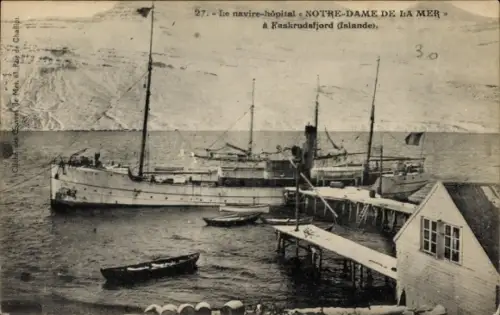 Ak Faskrudsfjord, Le navire-Hopital Notre Dame de la Mer