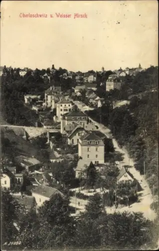 Ak Dresden Loschwitz, Oberloschwitz, Weißer Hirsch