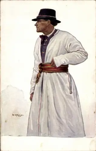 Künstler Ak Rayski, K., Księłak z Łowickiego