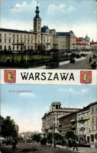 KP Warszawa Warszawa Polska, Ratusz, Krak-Przedmieście