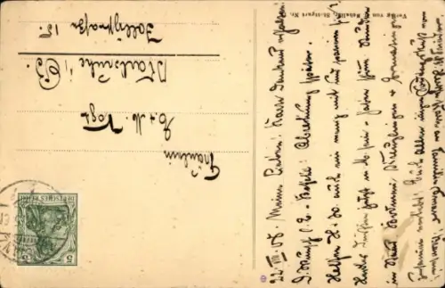 Ak Ferdinand Graf von Zeppelin, Portrait