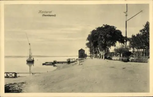 Ak El Kantara El Qantara Ägypten, Suezkanal