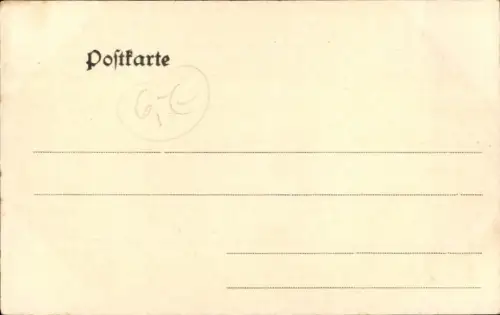 Ak Erfurt in Thüringen, Post, Anger