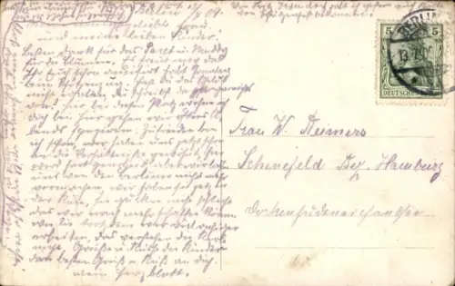 Ak Berlin Mitte, Alexanderplatz, Straßenbahn