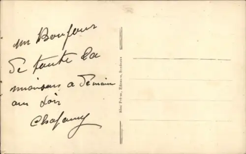 Ak CGT Dampfer Meknes