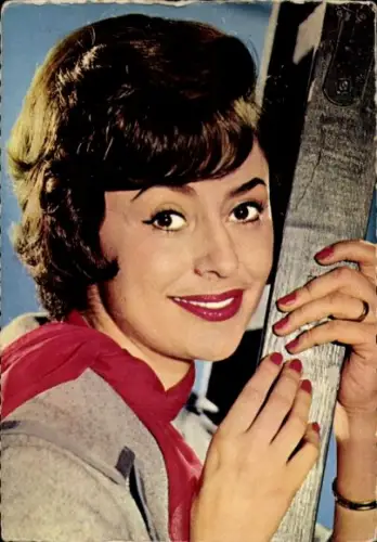 Ak Schauspielerin und Sängerin Caterina Valente, Portrait