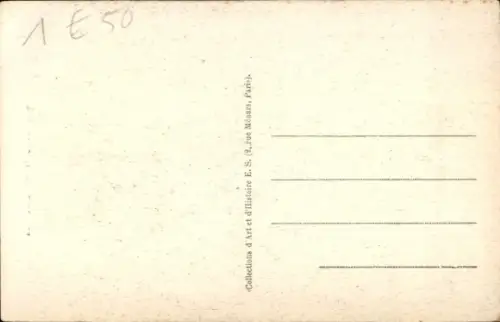 Künstler Ak Daumier, Un vrai cicérone, exposition de 1867