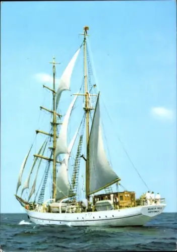 Ak Segelschulschiff Wilhelm Pieck, Volksmarine