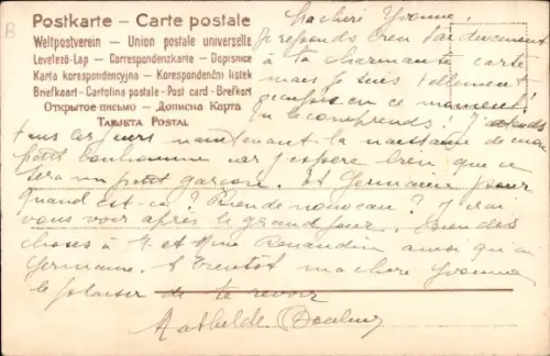 Künstler Litho Klein, Catharina, Rosa Rosenblüten