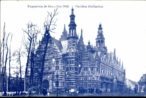 CPA Exposition de Bruxelles 1910, Pavillon Hollandais