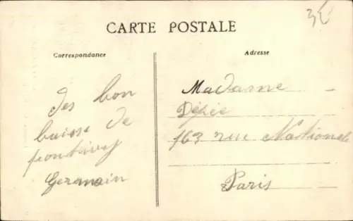 CPA Guémené Morbihan, Fileuse