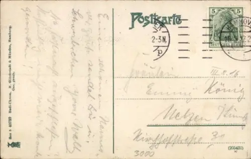 Ak Hannover,  Georgstraße, Straßenbahn,  Gebäude