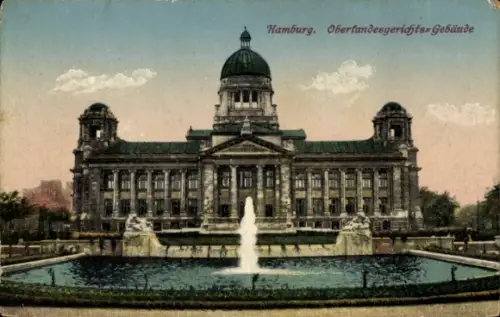 Ak Hamburg Mitte Altstadt, Oberlandesgericht