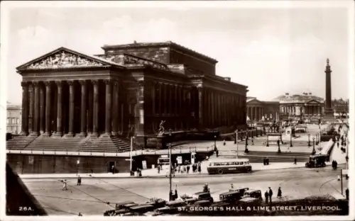 PC Liverpool North West England, St Georges Hall and Lime Street