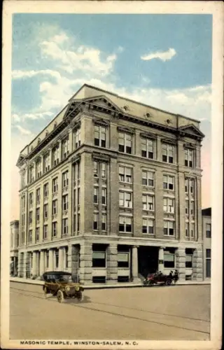 PC Winston Salem, New Jersey, USA, Masonic Temple