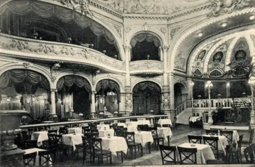 Ak Hamburg Mitte Altstadt, Trocadero, Innenansicht