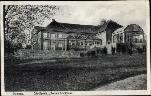 Ak Bochum im Ruhrgebiet, Stadtpark, Neues Parkhaus, H. Günther