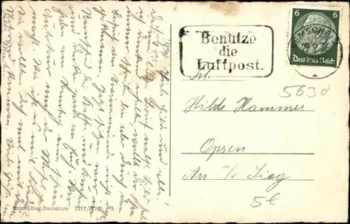 Ak Remscheid, Partie im Strandbad