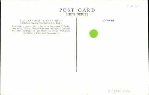 Ak Fährschiff, MV Doric