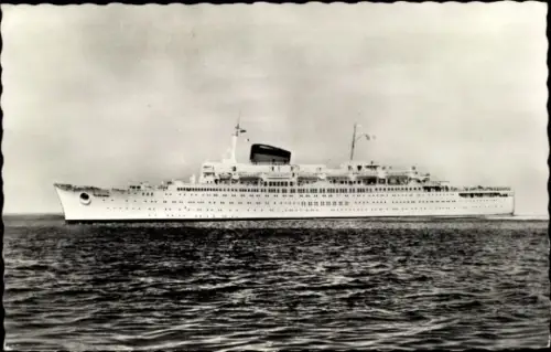 Ak CGT Dampfer Flandre, Ligne Le Havre-Southampton-New-York