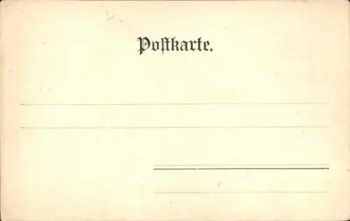 Künstler Ak Deicker, Waidmanns Ruh