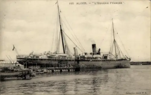 CPA Alger, Paquebot l'Eugene Pereire