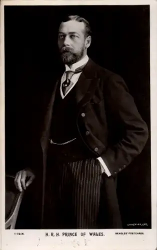 Ak Prince of Wales, George V, Portrait