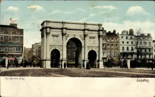 Ak London England, Marble Arch