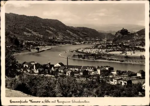 Ak Vaňov Wanow Wannow Ústí nad Labem Aussig an der Elbe, Sommerfrische Wannow a Elbe, Burgruine S