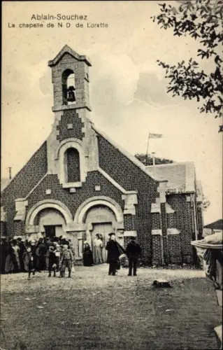 CPA Ablain Souchez Pas de Calais, Chapelle de N D de Loretto