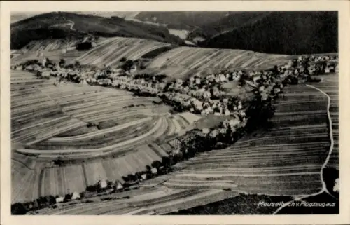 Ak Meuselbach in Thüringen, Fliegeraufnahme