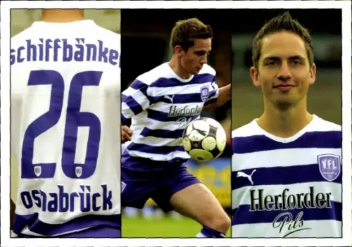 Autogrammkarte Fußballer Christian Schiffbänker, VfL Osnabrück