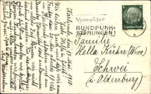 Ak Karlsruhe in Baden, Schwarzwaldhaus im Tierpark