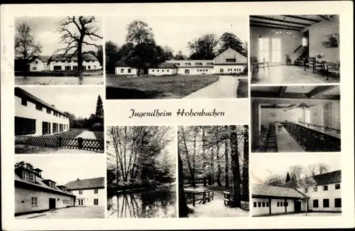 Ak Hamburg Wandsbek Poppenbüttel, Jugendheim Hohenbuchen, Alstertal