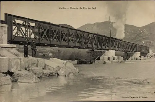 Ak Frankreich, Viaduc - Chemin de Fer du Sud