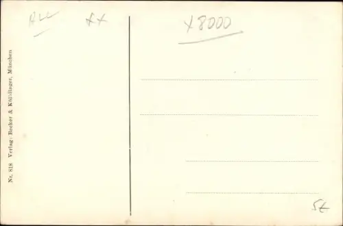 Ak München, Bavaria, Fremdenwagen