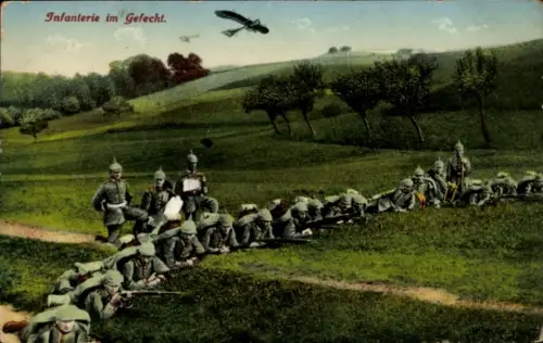 Ak Infanterie im Gefecht, I. WK