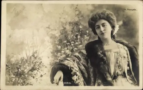 Ak Porträt einer jungen Frau, Sorel