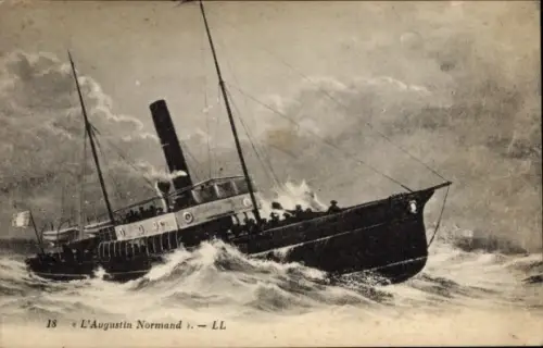Ak Dampfer L'Augustin Normand, Frankreich