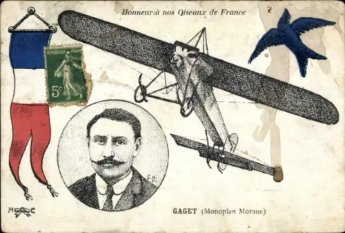 CPA Aviation, Monoplan Morane, Gaget