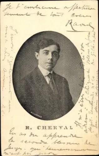 Ak R. Cherval, Porträt
