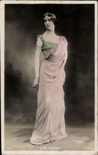 Ak Cléo de Mérode, Tänzerin und Ballerina