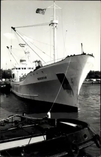 Foto Ak Hafenpartie, Schiff Geeststar