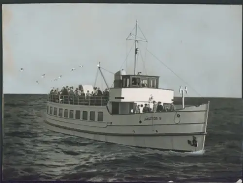 Foto Ak Fahrgastschiff Langeroog IV