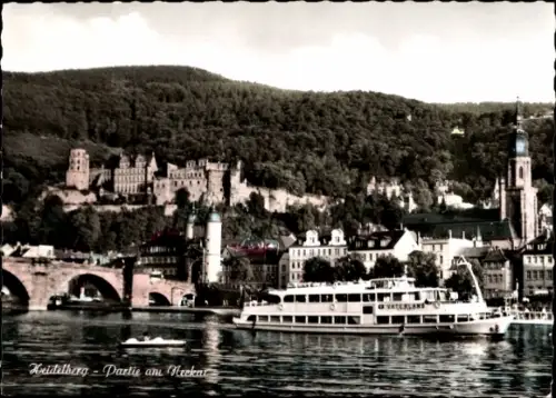 Ak Heidelberg am Neckar, Dampfer Vaterland